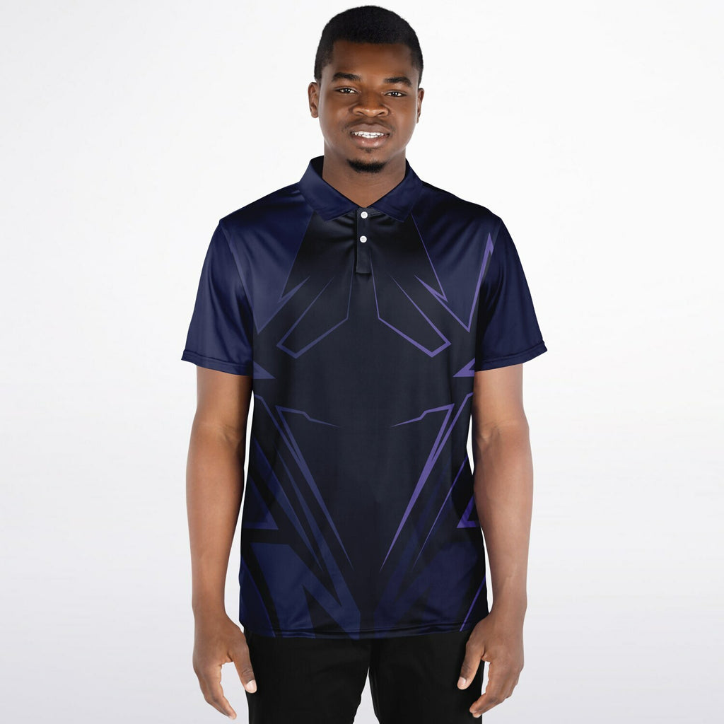 Golf Polo Style Shirt UV Protection, Breathable and Sweat-Wicking Stretch Comfort