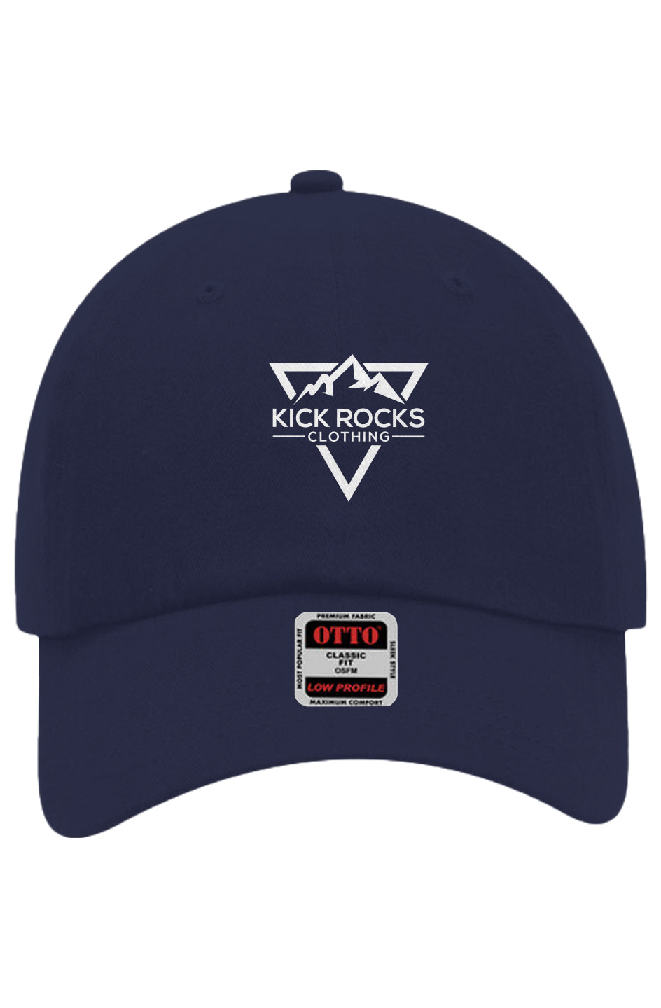 Kick Rocks Clothing Otto Embroidered Branded 6 Panel Baseball Cap