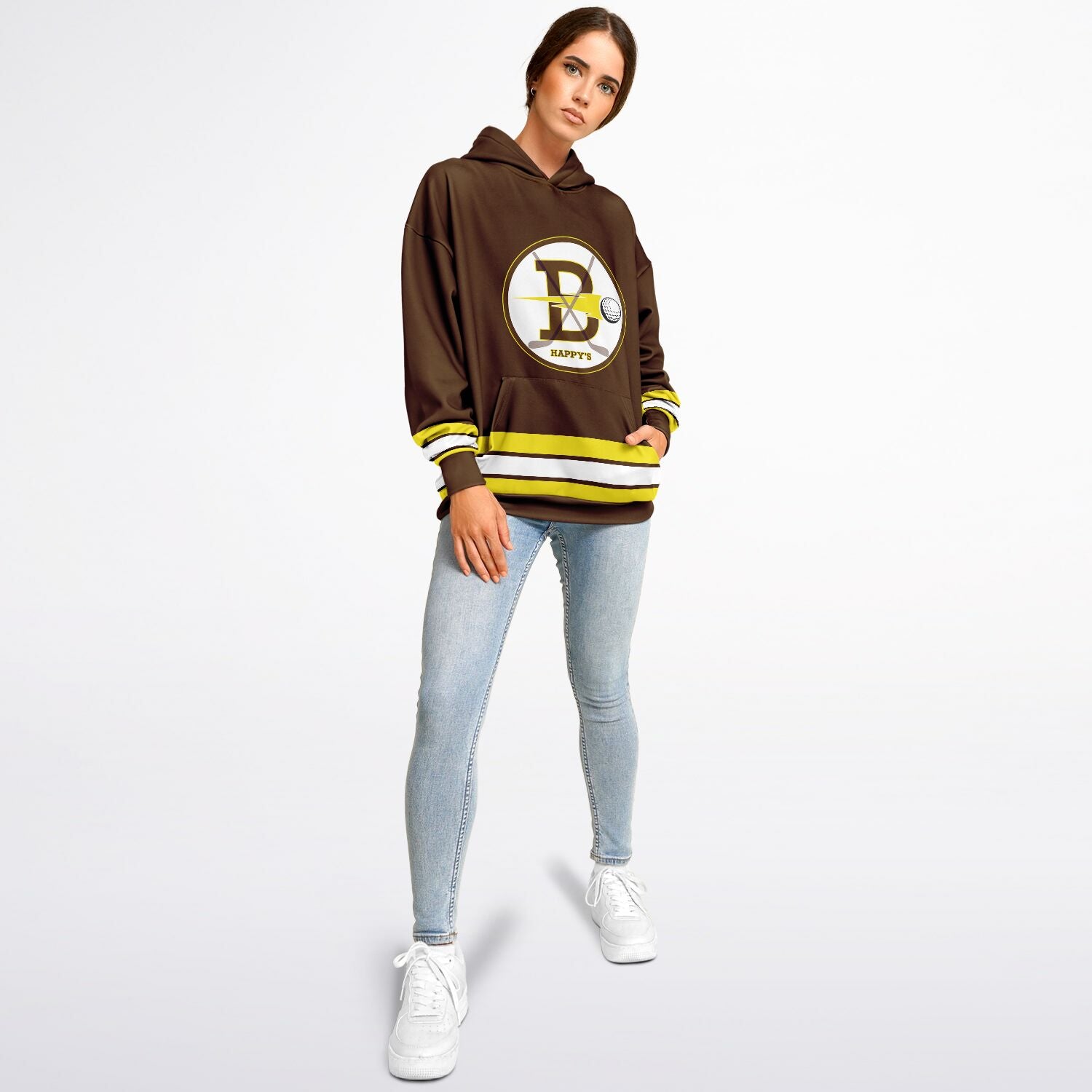 Happy Gilmore Hockey is not Golf Heavyweight Oversized Hoodie - Unisex copy