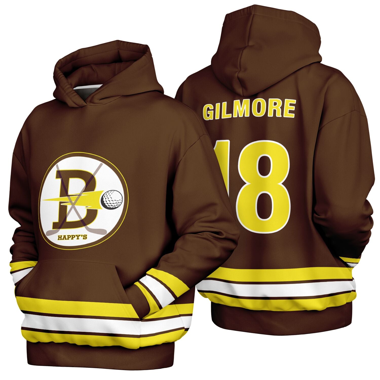 Happy Gilmore Hockey is not Golf Heavyweight Oversized Hoodie - Unisex copy