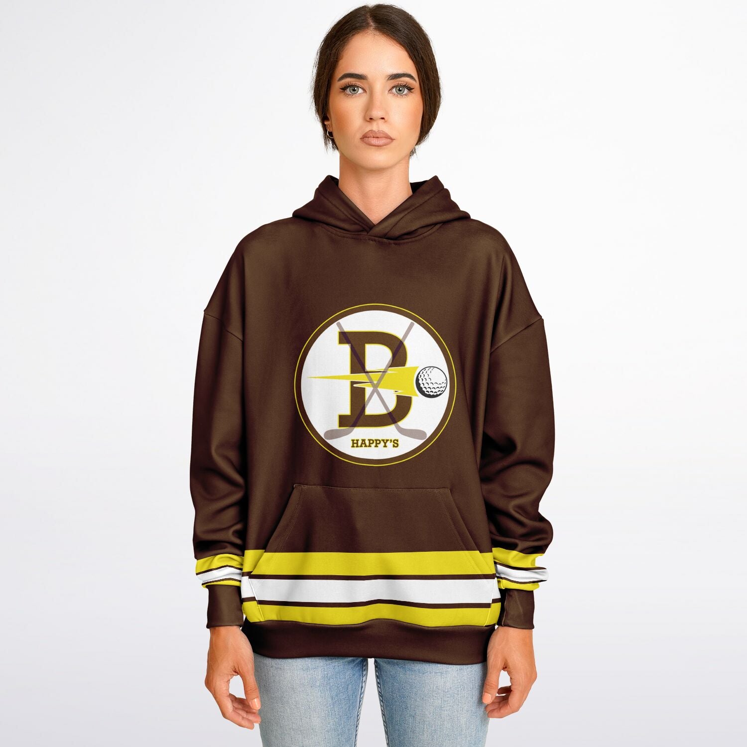 Happy Gilmore Hockey is not Golf Heavyweight Oversized Hoodie - Unisex copy