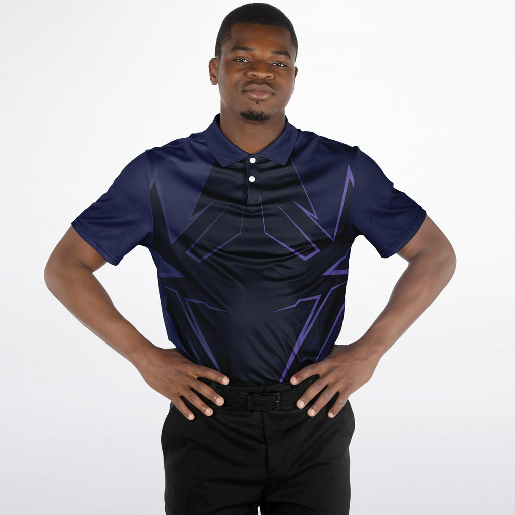 Golf Polo Style Shirt UV Protection, Breathable and Sweat-Wicking Stretch Comfort